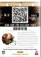 2013 Panini Prizm Rookie Impact Quinton Patton #16