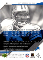 2004 Upper Deck Joey Harrington #30