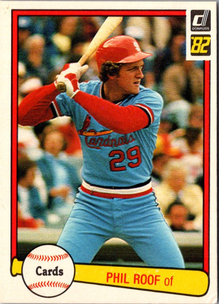 1982 Donruss Gene Roof