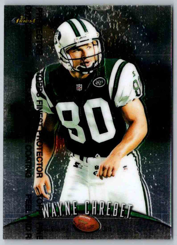 1998 Topps Finest Football Wayne Chrebet #204