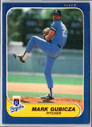 1986 Fleer Mark Gubicza
