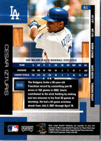 2003 Playoff Absolute Memorabilia Cesar Izturis #61