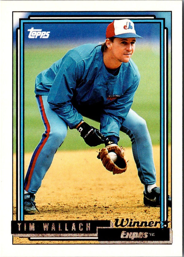 1992 Topps Gold Winners Tim Wallach #385