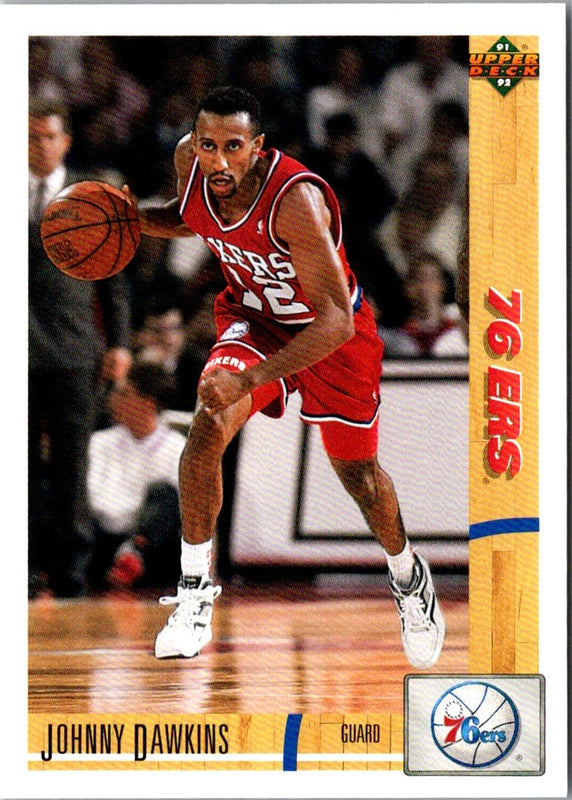 1991 Upper Deck International Spanish Johnny Dawkins #81