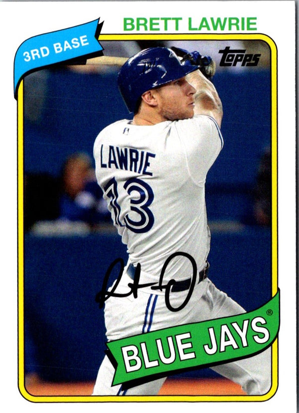 2014 Topps Archives Brett Lawrie #58