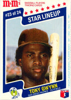 1987 M&M's Star Lineup Tony Gwynn #23