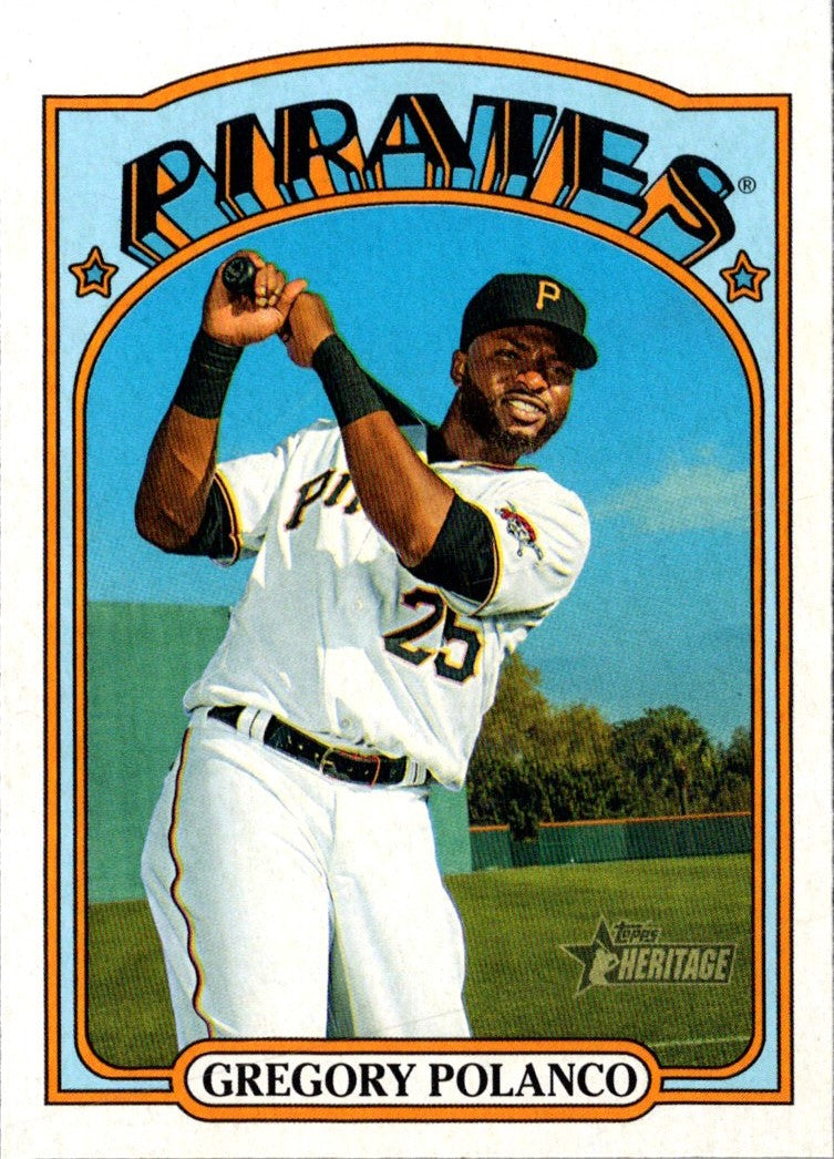 2021 Topps Heritage Gregory Polanco