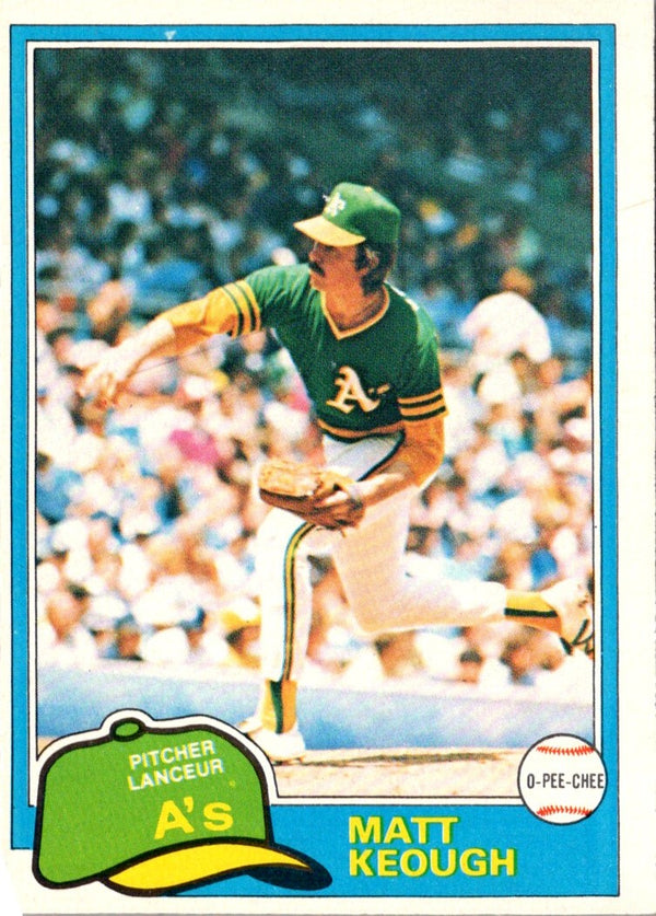 1981 Topps Matt Keough #301