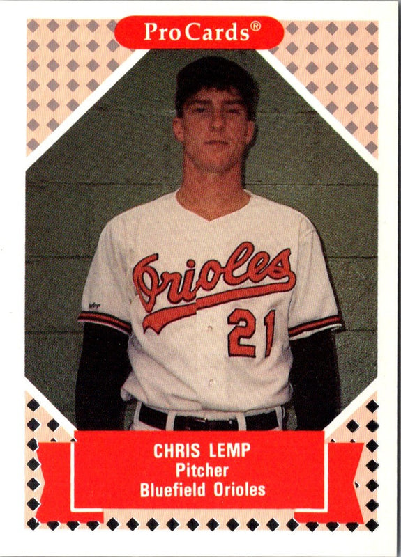 1991 ProCards Chris Lemp #12