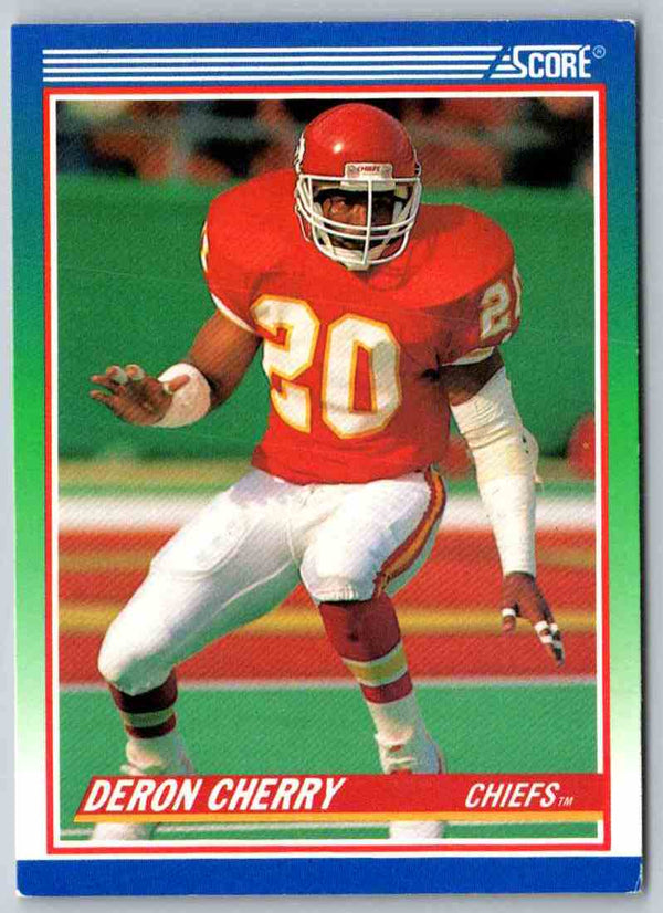 1990 Score Deron Cherry #440