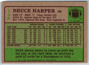1985 Topps Bruce Harper