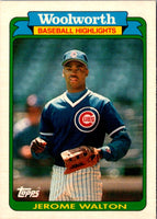 1990 Topps Woolworth Baseball Highlights Jerome Walton #6