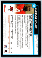 2002 Bowman Marquise Walker #128 Rookie