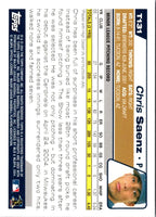2004 Topps Traded & Rookies Chris Saenz #T131 Rookie