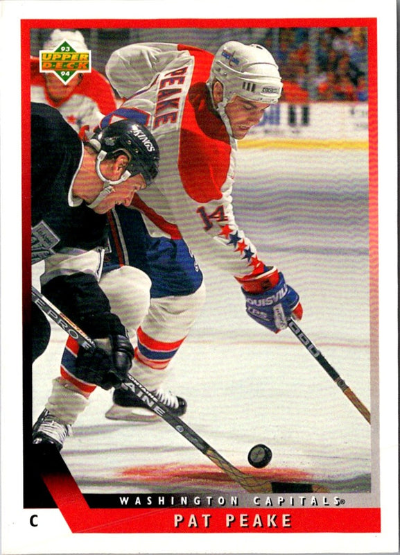 1993 Upper Deck Pat Peake #518