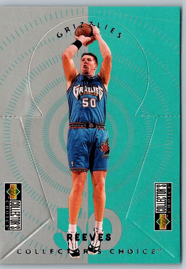 1997 Collector's Choice NBA Miniatures Bryant Reeves