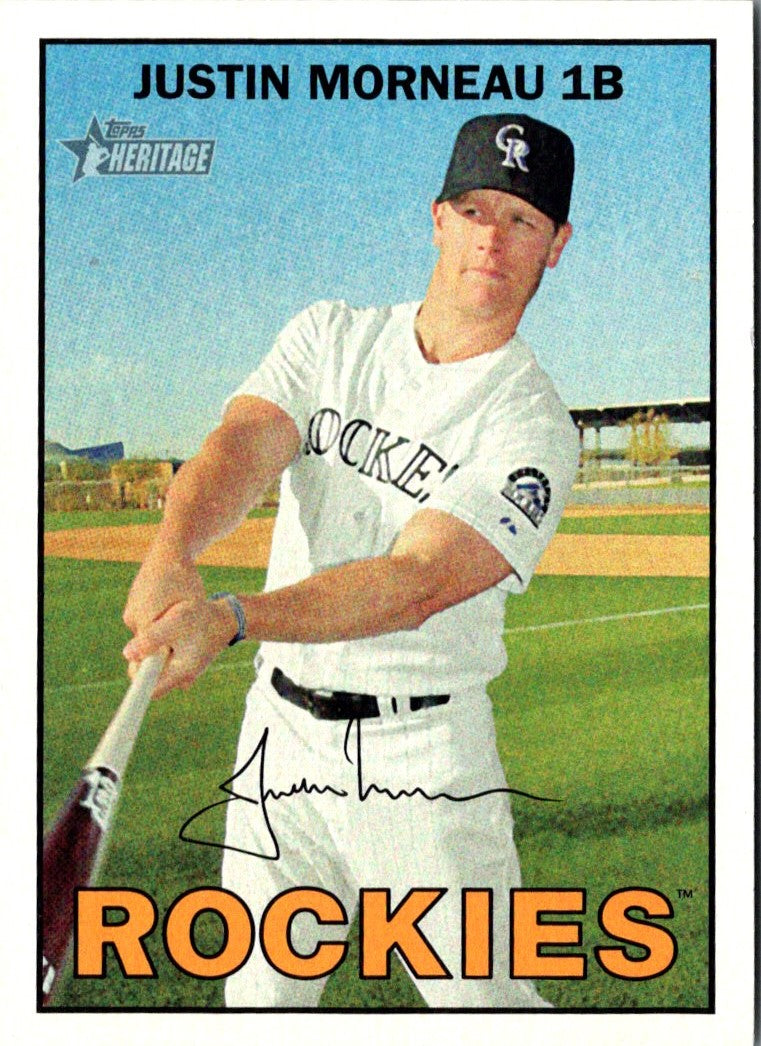 2016 Topps Heritage Justin Morneau