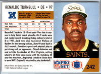1991 Pro Set Renaldo Turnbull #242