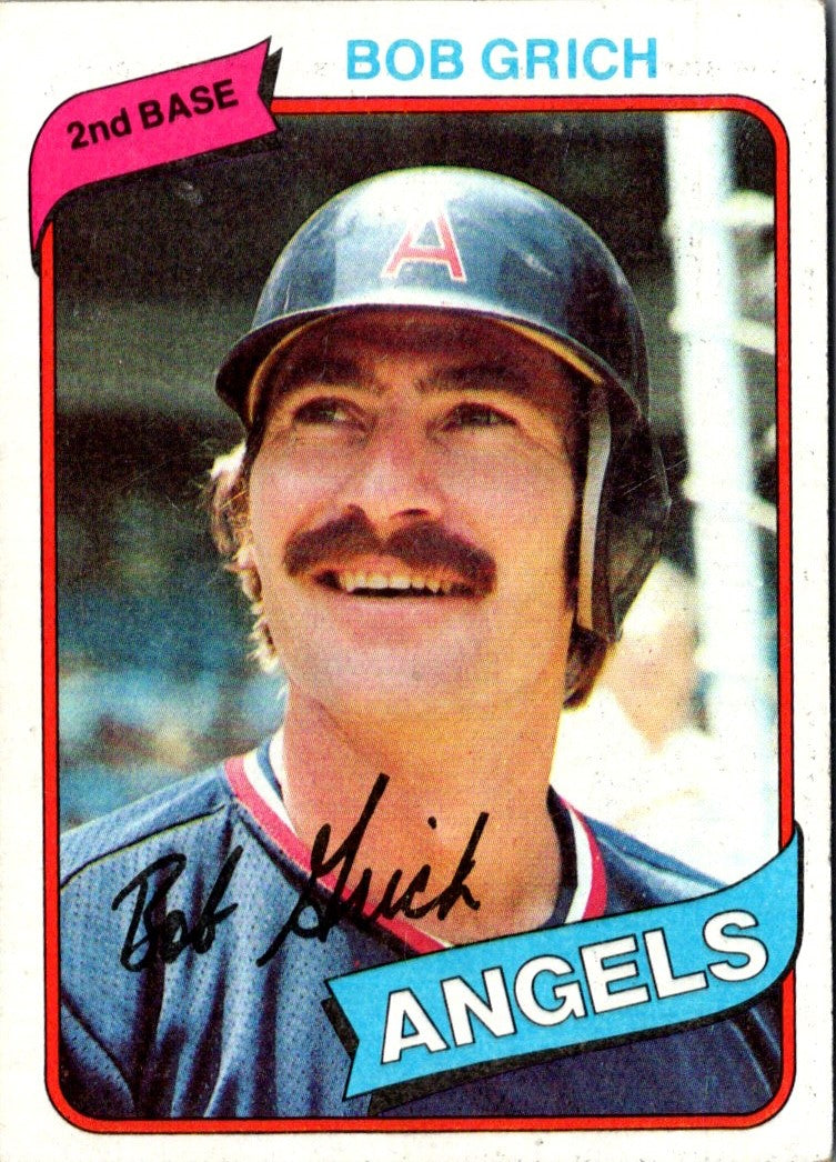 1980 Topps Bob Grich