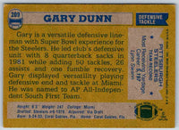 1982 Topps Gary Dunn #209