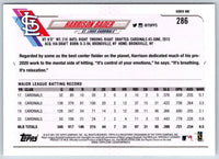 2021 Topps Harrison Bader #286