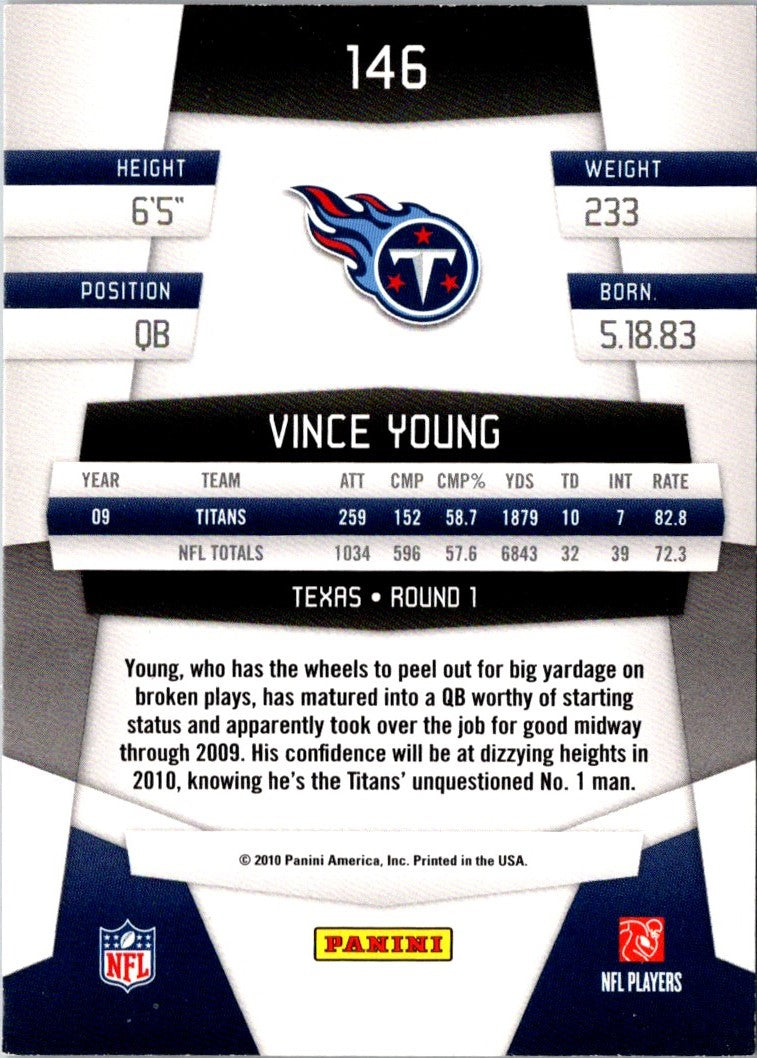 2010 Panini Certified Vince Young