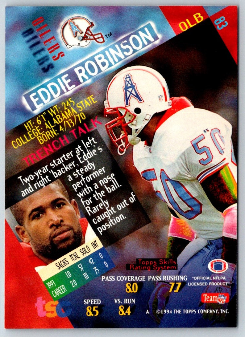 1994 Stadium Club Eddie Robinson