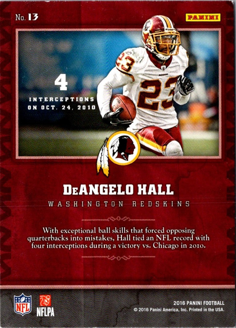 2016 Panini Accolades DeAngelo Hall