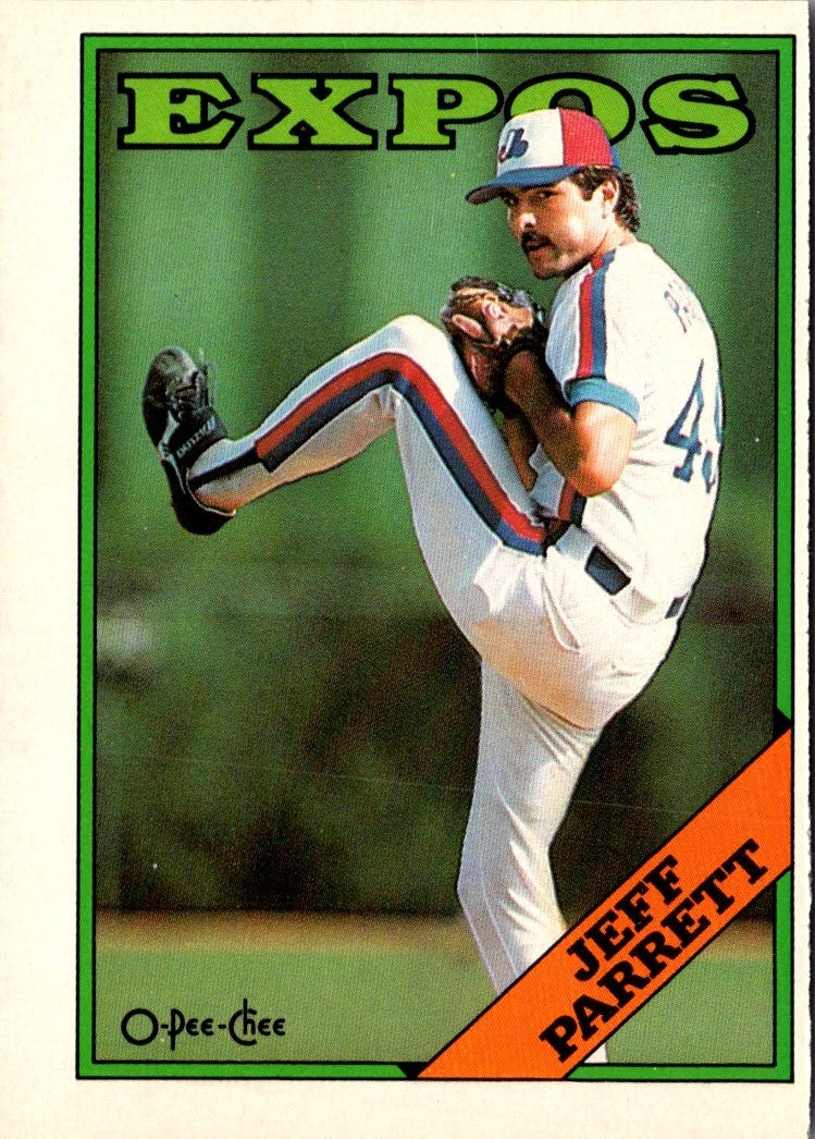 1988 O-Pee-Chee Jeff Parrett