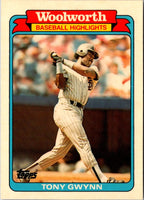 1988 Topps Woolworth Baseball Highlights Tony Gwynn #12