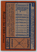 1978 Topps Joe Zdeb