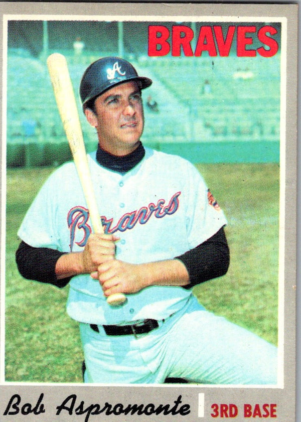 1970 Topps Bob Aspromonte #529 EX-MT+