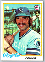 1978 Topps Joe Zdeb #408 Rookie
