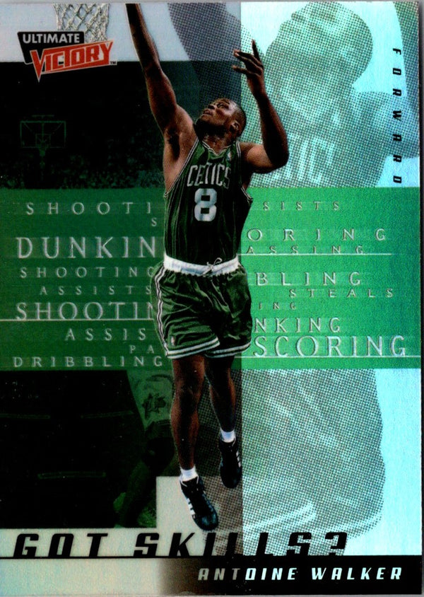 1999 Upper Deck Ultimate Victory Got Skills? Antoine Walker #GS7