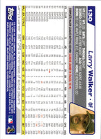 2004 Topps Opening Day Larry Walker #130