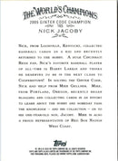 2010 Topps Allen & Ginter Nick Jacoby