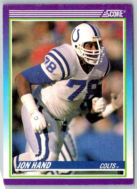 1990 Score Jon Hand #442