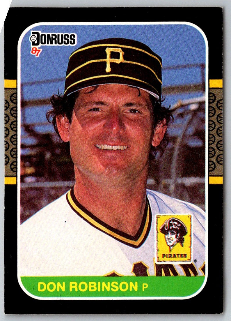 1986 Donruss Don Robinson