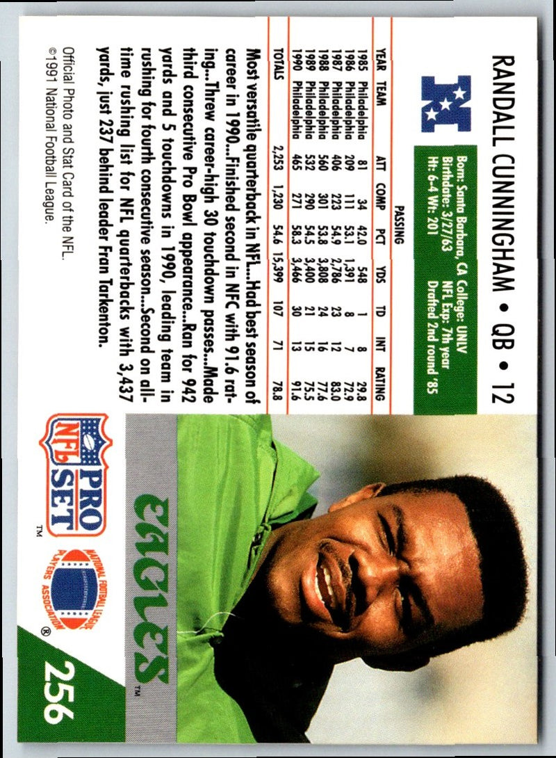 1991 Pro Set Randall Cunningham