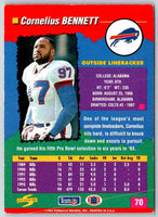 1994 Score Cornelius Bennett #70