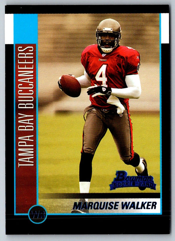 2002 Bowman Marquise Walker #128 Rookie