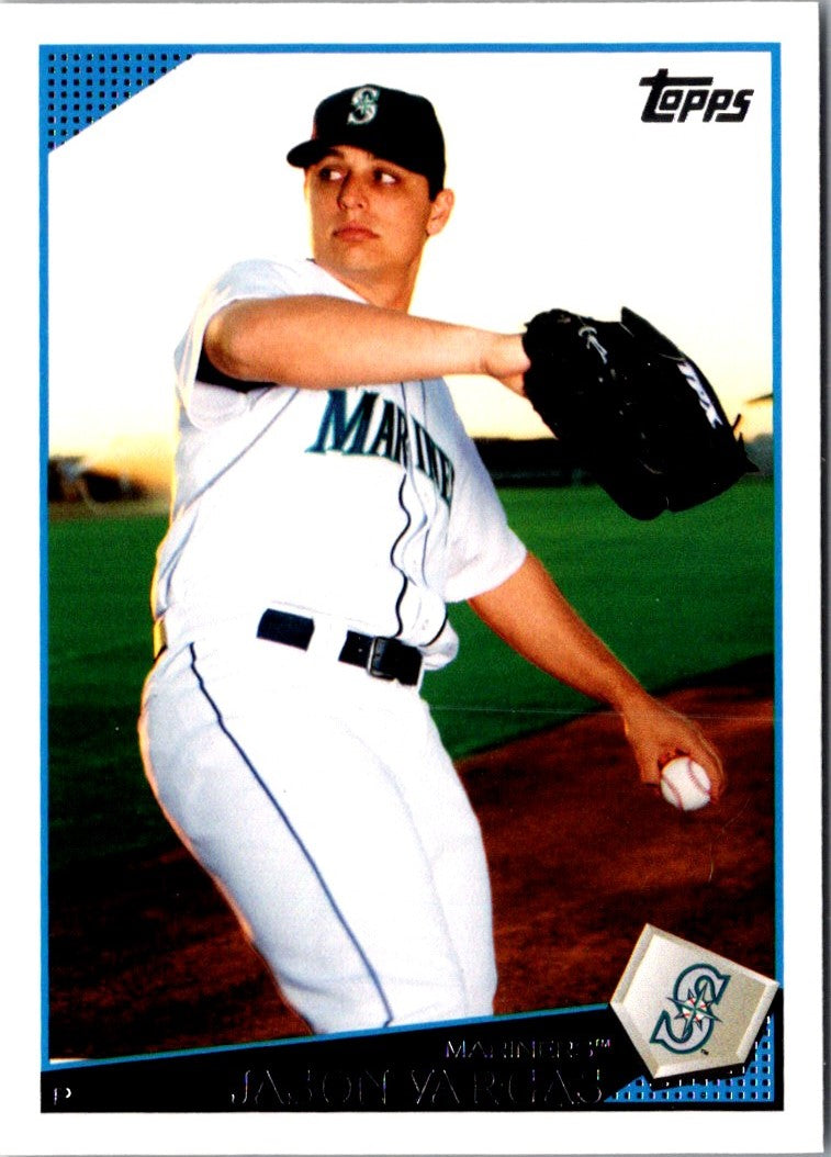 2009 Topps Updates & Highlights Jason Vargas