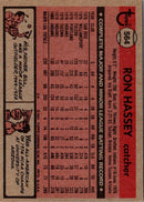 1981 Topps Ron Hassey