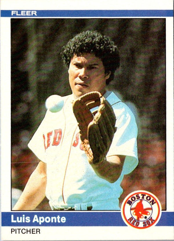 1984 Fleer Luis Aponte #389