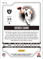 2017 Panini Absolute Derek Carr #74
