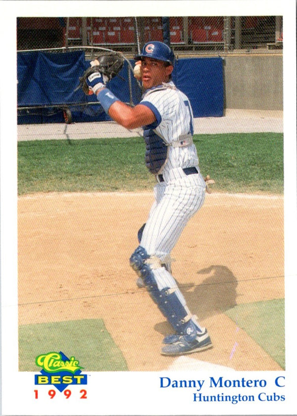1992 Classic Best Huntington Cubs Danny Montero #4
