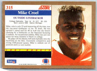 1991 Score Mike Croel #315