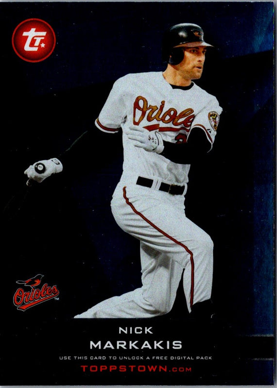 2011 Topps Town Nick Markakis #TT-16