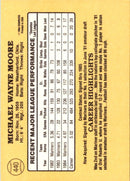 1985 Donruss Mike Moore