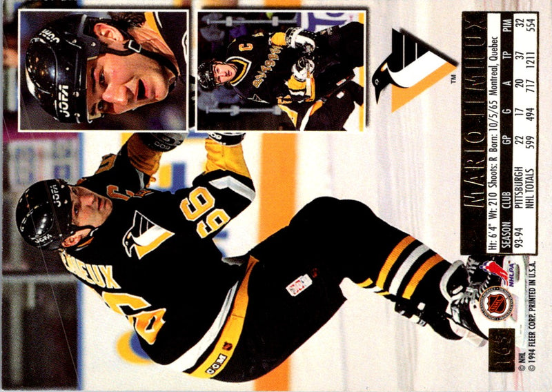 1994 Ultra Mario Lemieux